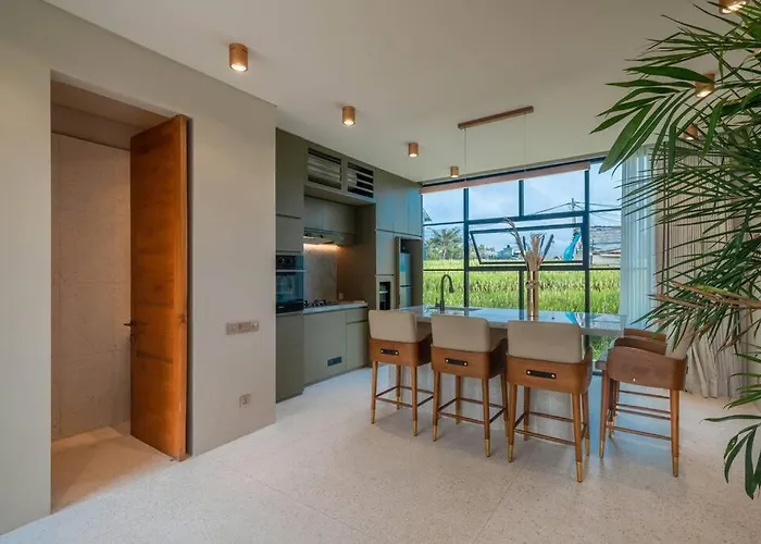 Vesna 7 - Contemporary 1br Pool With Rice Fields View